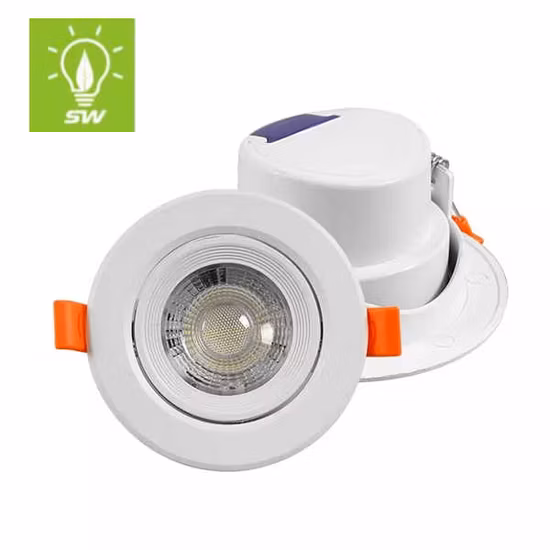 Guzhen 屋内照明 LED ダウンライト スポットライト 省エネランプ 磁気トラックライト